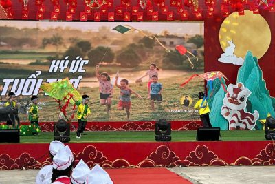 Trường Mầm non Trực Mỹ tham gia và tổ chức các hoạt động Vui Tết Trung thu 2025  với chủ đề “ Lồng đèn thắp sáng ước mơ”