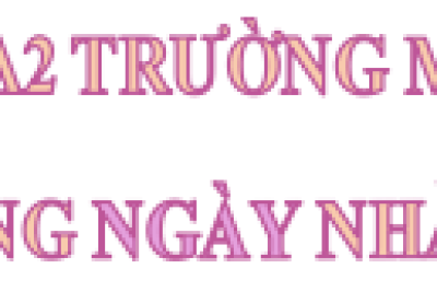 CÔ VÀ TRÒ LỚP 3TA2 TRƯỜNG MẦM NON TRỰC MỸ  HÂN HOAN CHÀO MỪNG NGÀY NHÀ GIÁO VIỆT NAM 20/11