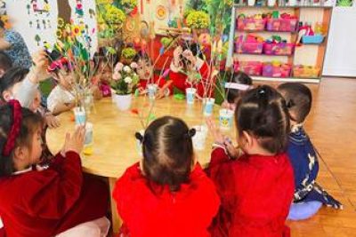 LỚP 3TA1 THAM GIA HOẠT ĐỘNG TRẢI NGHIỆM BÉ VUI ĐÓN TẾT