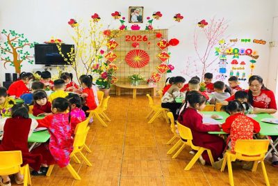 CÔ VÀ TRÒ LỚP 4TA2 THAM GIA TRẢI NGHIỆM “TẾT YÊU THƯƠNG – XUÂN GẮN KẾT” –  BÍNH NGỌ 2026 NĂM HỌC 2025-2026