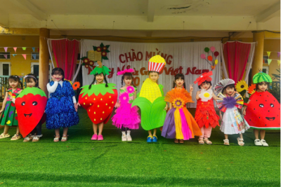 CÔ VÀ TRÒ LỚP 5 TUỔI A1 TRƯỜNG MẦM NON TRỰC MỸ  TƯNG BỪNG TỔ CHỨC CÁC HOẠT ĐỘNG GIÁO DỤC  CHÀO MỪNG NGÀY NHÀ GIÁO VIỆT NAM 20/11