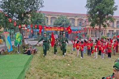 LỚP 4TA2 – TRƯỜNG MẦM NON TRỰC MỸ THAM GIA CHUỔI HOẠT ĐỘNG TRẢI NGHIỆM CHÀO MỪNG 81 NĂM NGÀY THÀNH LẬP QUÂN ĐỘI NHÂN DÂN VIỆT NAM (22/12/1944 – 22/12/2025).