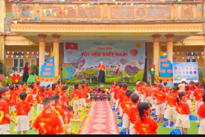 Video chương trình Tôi Yêu Việt Nam- An toàn giao thông với bé. Trường mầm non Trực Mỹ